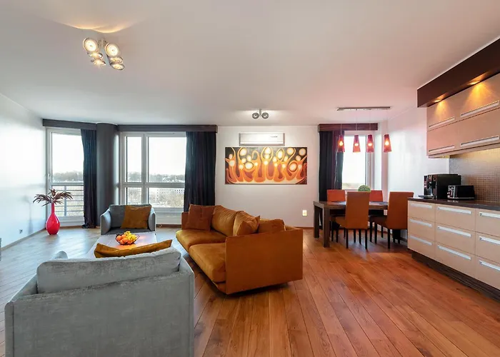 Spacious Penthouse With A Good View In Downtown *